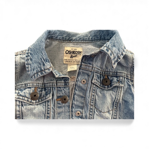 OshKosh B'gosh Light Blue Jean Jacket - Picture 2 of 2